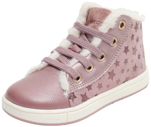 Geox Jungen Mädchen B TROTTOLA Girl D Sneaker, DK PINK, 24 EU von Geox