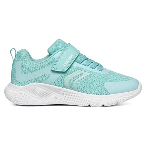 Geox Jungen Mädchen J SPRINTYE Girl A Sneaker, WATERSEA, 24 EU Geox Jungen Mädchen J SPRINTYE Girl A Sneaker, WATERSEA, 24 EU von Geox
