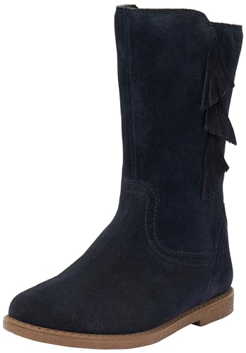 Geox Jungen Mädchen J Shawntel Girl Ankle Boot, DK Navy, 24 EU von Geox