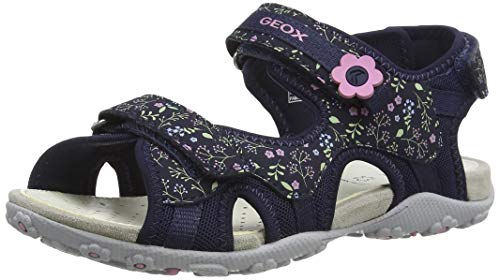 Geox JR Roxanne C Sandals, DK Navy, 26 EU von Geox