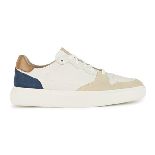 Geox Jungen U Deiven B Sneaker, White Avio, 39 EU Geox Jungen U Deiven B Sneaker, White Avio, 39 EU von Geox