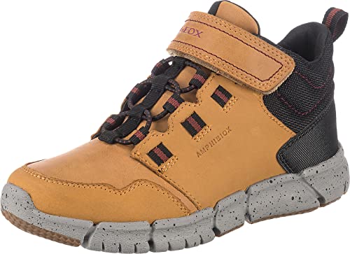 Geox Jungen J Flexyper Boy B Abx Stiefeletten,Dk Yellow Black,32 EU von Geox