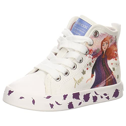 Geox M dchen Jr Ciak Girl F Sneakers, White Multicolor, 26 EU von Geox