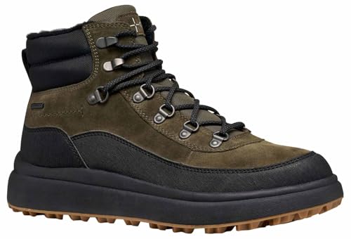 Geox MAN U GRANITO + GRIP B ABX ANKLE BOOTS MILITARY/BLACK 45_EU von Geox