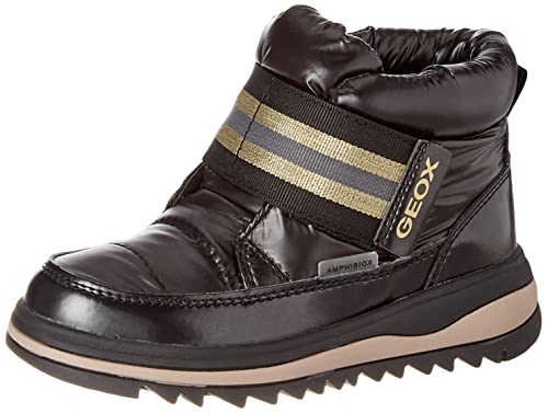Geox Mädchen J Adelhide Girl B Ab Stiefeletten, black, 33 EU von Geox