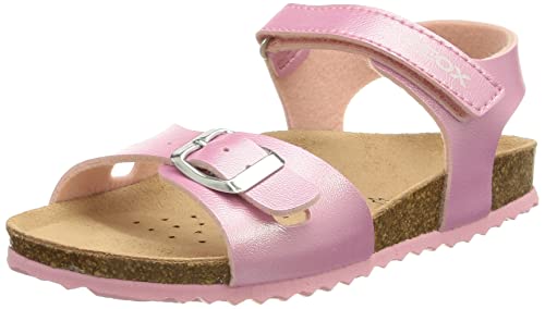 Geox Mädchen J Adriel Girl Sandal, PINK, 24 EU von Geox