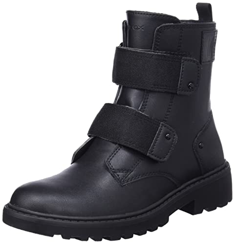 Geox Mädchen J Casey Girl A Stiefeletten,Schwarz,28 EU von Geox