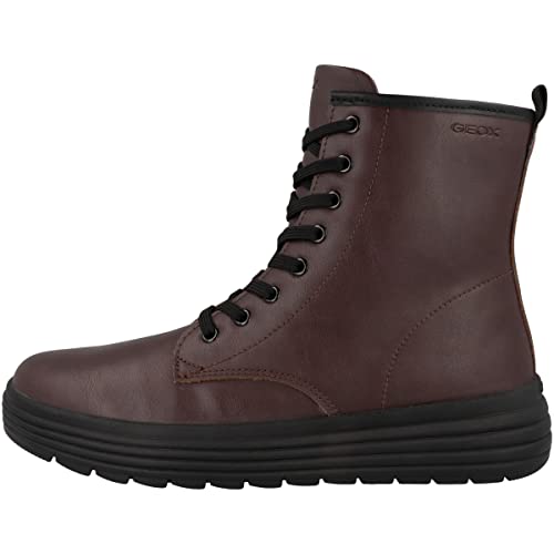 Geox Mädchen J Phaolae Girl A Stiefeletten,Dk Burgundy,28 EU von Geox