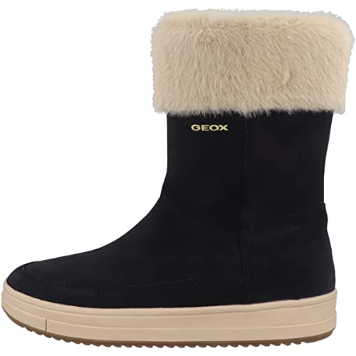 Geox Mädchen J Rebecca Girl Wpf B Stiefel, Dk Navy, 35 EU von Geox