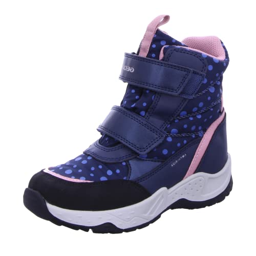 Geox Mädchen J Sentiero Girl B Ab Stiefeletten , Navy Pink , 24 EU von Geox