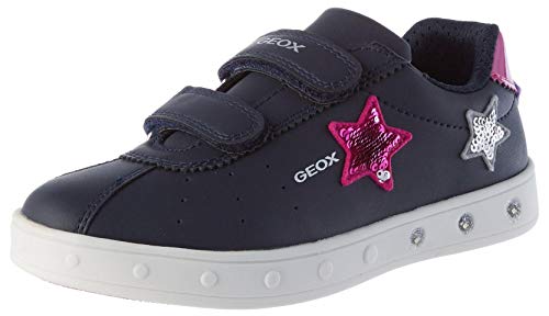 Geox Mädchen J Skylin Girl C Sneakers von Geox