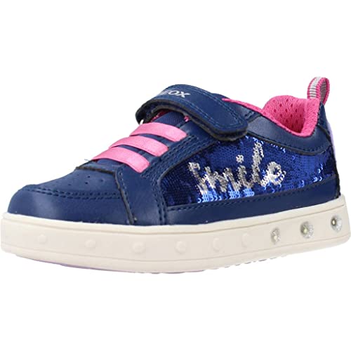 Geox Mädchen J Skylin Girl F Sneakers von Geox