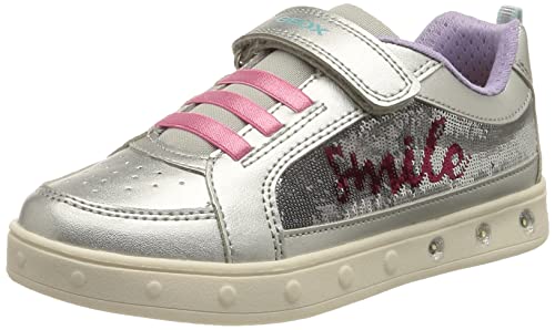 Geox Mädchen J Skylin Girl F Sneakers von Geox