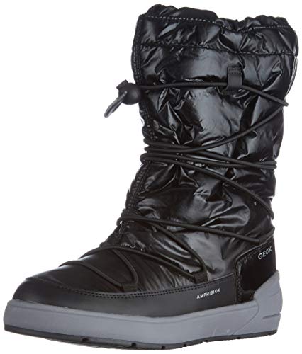 Geox J Sleigh Girl B ABX J049SA0LVBC Snow Boot, Black (Black), 30 EU von Geox