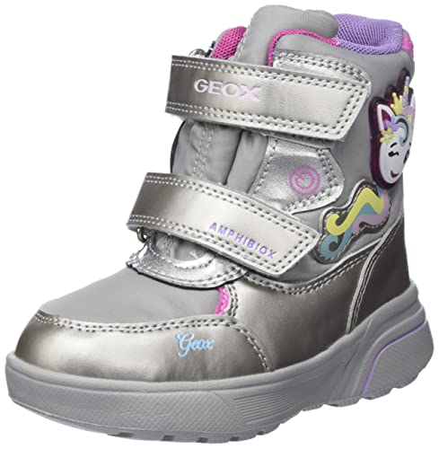 Geox Mädchen J Sveggen Girl B Abx Stiefeletten von Geox