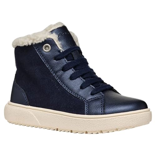 Geox Mädchen J Theleven Girl B Ab Sneaker, Blau, 39 EU von Geox