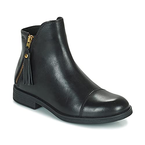 Geox Mädchen Jr Agata C Stiefeletten, Schwarz, 40 EU von Geox