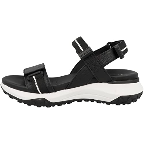 Geox Mädchen Sorapis + Grip B Sport Sandal, Schwarz, 41 EU von Geox