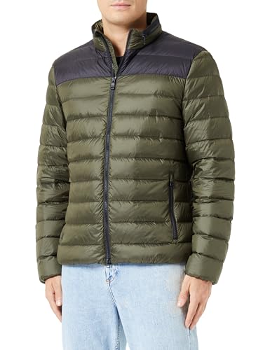 Geox Man M REGIO DOWNJACKETS OLIVE NIGHT/BLACK 48_IT von Geox