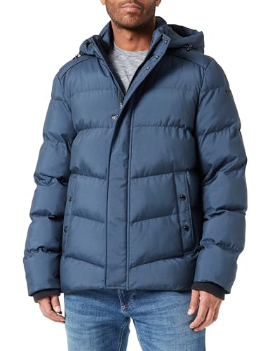 Geox Man M SANDFORD JACKETS BLACK/VINTAGE INDIGO 54_IT von Geox