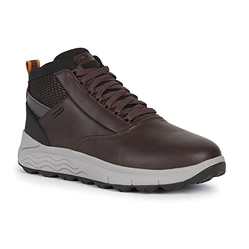 Geox Man U SPHERICA 4X4 B ABX ANKLE BOOTS COFFEE 45_EU von Geox