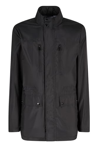 Geox Men's M Pieve MID JKT Jacket, Black, 58 von Geox