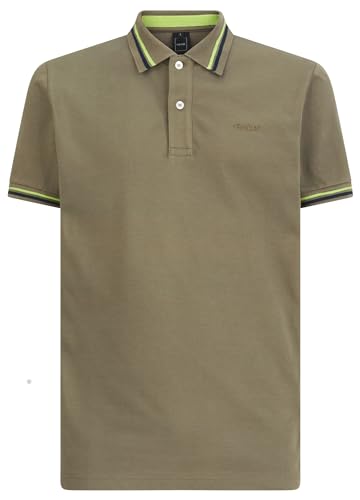 Geox Men's M Polo Fluo Poloshirt, DEEP Olive, XL von Geox