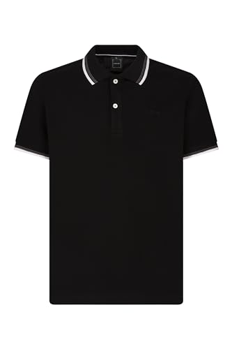 Geox Men's M Polo Piquet 2 Poloshirt, Black, XL von Geox