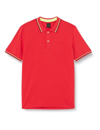 Geox Men's M Polo Shirt, Aura ORANGE, S von Geox