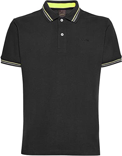 Geox Men's M Polo Shirt, Black, XL von Geox