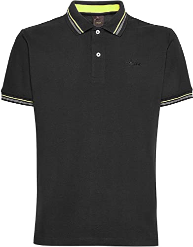 Geox Men's M Polo Shirt, Black, XXL von Geox