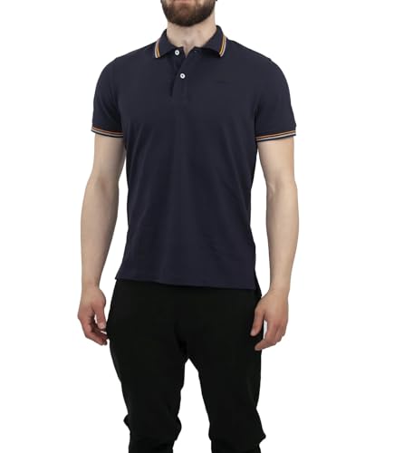 Geox Men's M Polo Shirt, Blue Nights, M von Geox