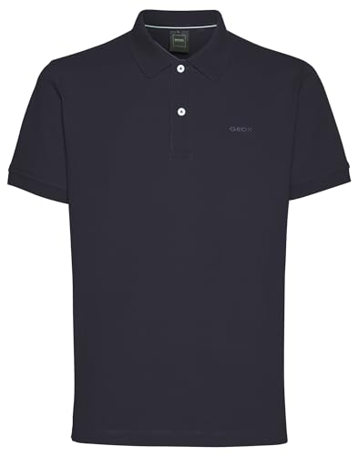 Geox Men's M Polo Shirt, Blue Nights, XXL von Geox