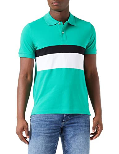 Geox Men's M Polo Shirt, Jelly Bean/Optical W, S von Geox