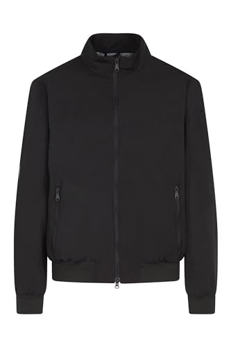 Geox Men's M RIETI Bomber Jacket, Black, 46 von Geox