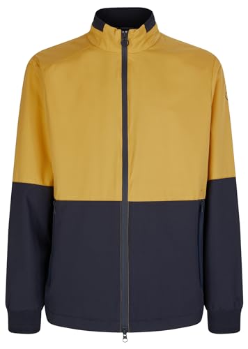 Geox Men's M SPHERICA Bomber 2 Jacket, Ochre/Sky Captain, 60 von Geox