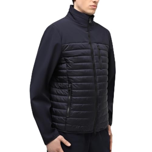 Geox Men's M Sapienza Short JKT Jacket, Sky Captain/Sky CAPT, 60 von Geox