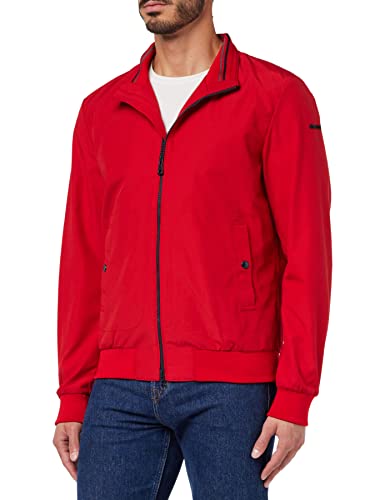 Geox Men's M Vincit Jacket, True RED, 46 von Geox