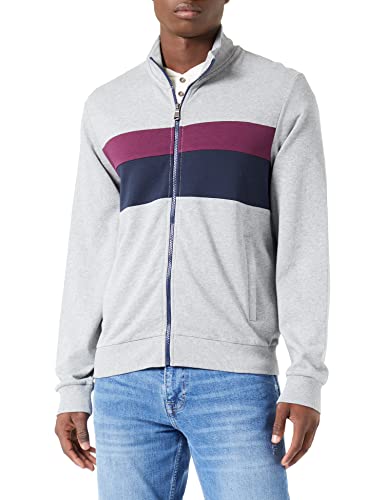 Geox Mens M Sweater, Light Melange Grey/B, Regular von Geox