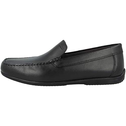 Geox Herren U Ascanio A Mokassins, Schwarz, 41 EU von Geox