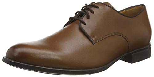 Geox Herren Iacopo Schuhe, Dk Cognac, 43 EU von Geox