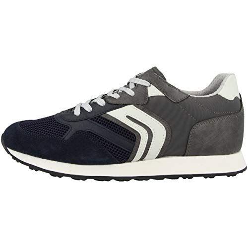 Geox Herren U Vincit A Sneakers Navy Grey 40 EU von Geox