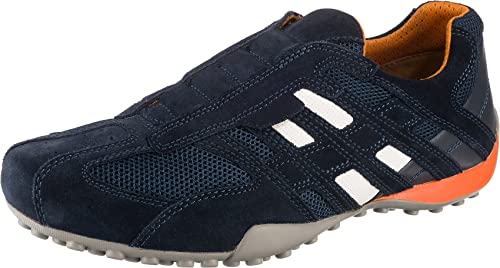 Geox Herren Uomo slange L Sneakers, Navy, 43 EU von Geox