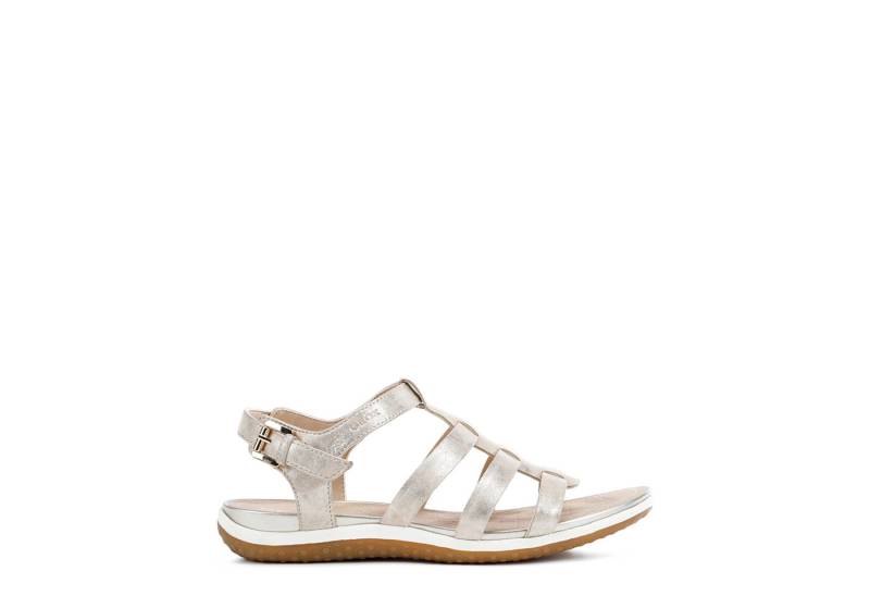 Geox GEOX SAND.VEGA, Sandaletten, Gold, Damen Sandalette von Geox