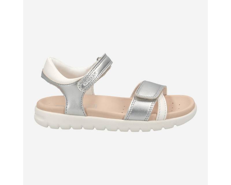 Geox GEOX SOLEIMA, Sandalen, Silber, Kinder Sandale von Geox