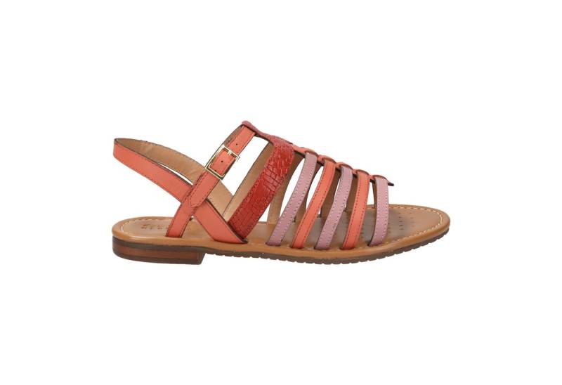 Geox GEOX SOZY, Sandaletten, Rot, Damen Sandalette von Geox