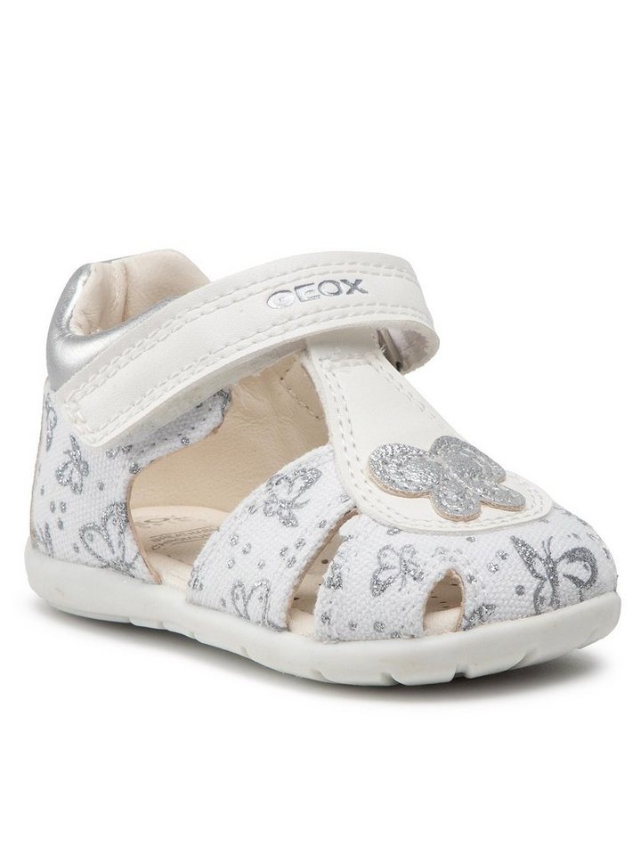Geox Sandalen B Elthan G. C B251QC 0AW54 C0007 White/Silver Sandale von Geox