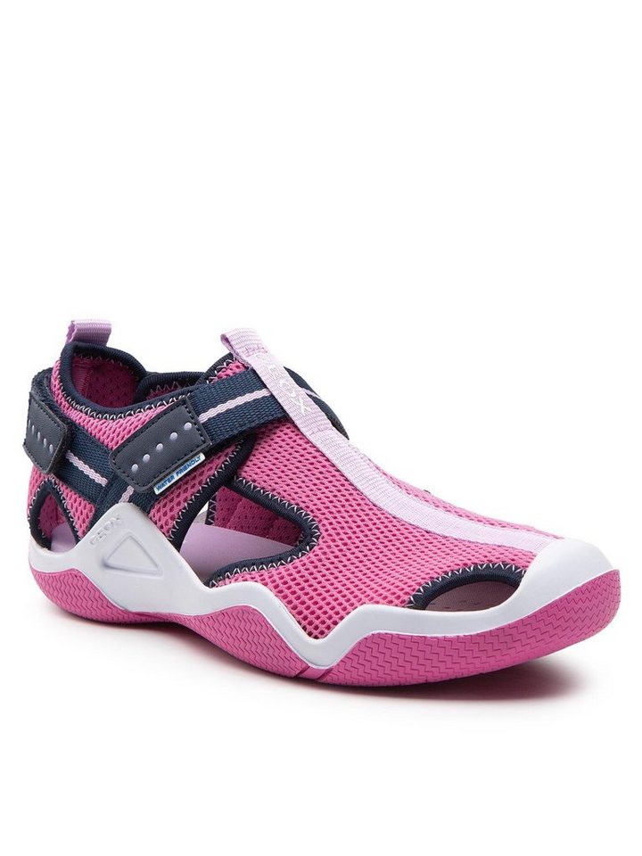 Geox Sandalen J Wader G. A J1508A 01454 C8NF4 D Fuchsia/Navy Sandale von Geox