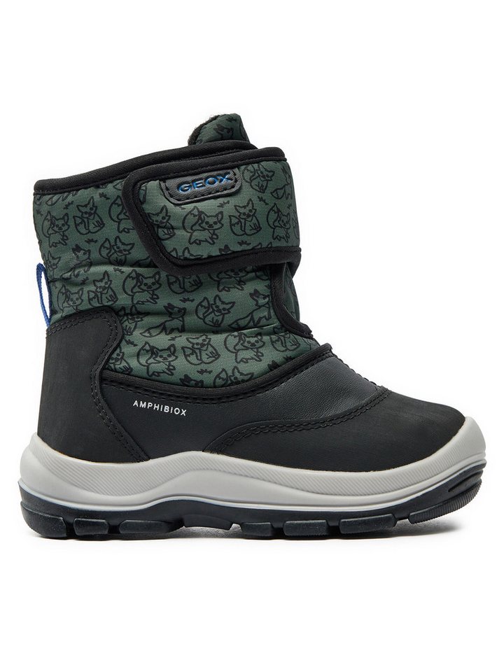 Geox Schneeschuhe Geox Schneeschuhe B Flanfil Boy B Abx B263VE 0BCMN C9358 M Schwarz von Geox