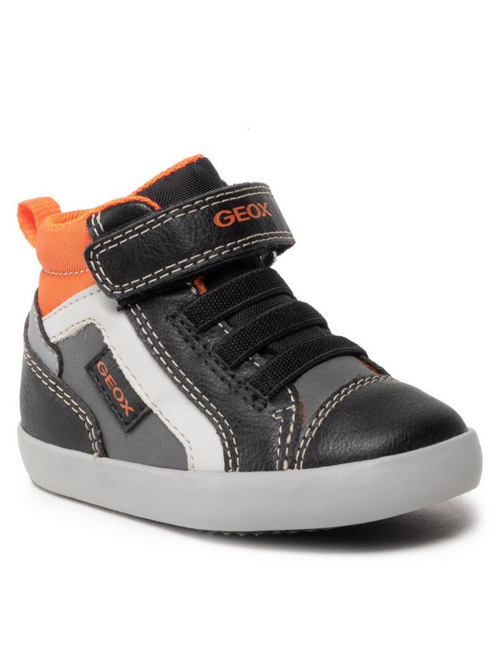 Geox Schnürschuhe B Gisli B. A B261NA 0MEFU C0038 M Black/ Orange Schnürschuh von Geox